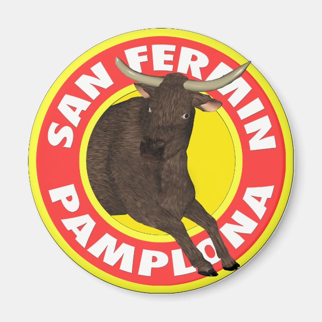 San Fermin de Pamplona Magnet (Vorne)