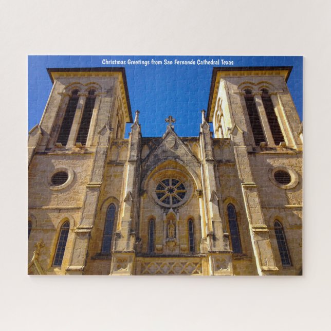 San Fernando Kathedrale Texas. Jigsaw Puzzle (Horizontal)