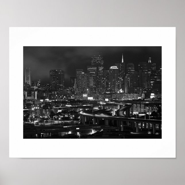 San Franciscan Night Poster (Vorne)