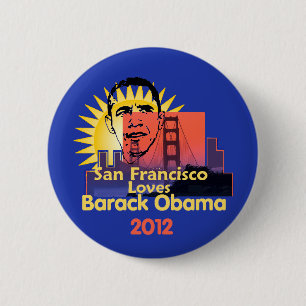 SAN FRANCISCO 2012 Knopf Button