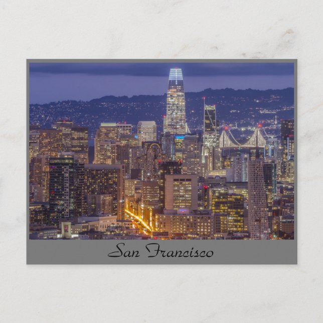 San Francisco 2020 Postkarte (Vorderseite)