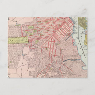 San Francisco 7 Postkarte