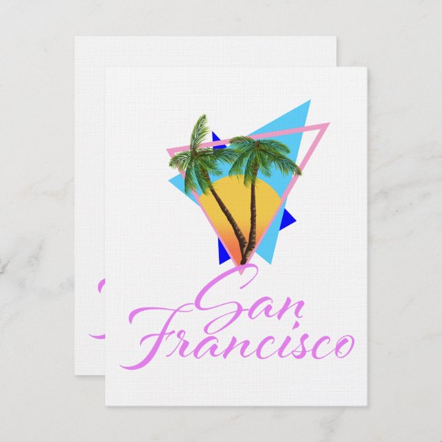 San Francisco 80er palm (Vorne/Hinten)