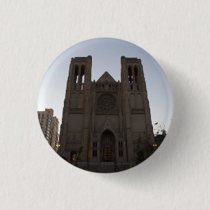 San Francisco Anmut-Kathedrale Pinback Knopf Button