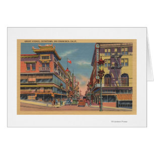San Francisco, avenue de CAGrant dans Chinatown