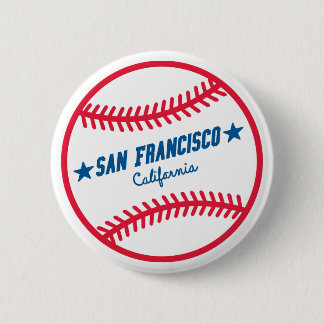San Francisco Baseball Button