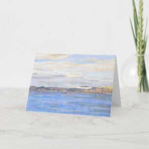 San Francisco Bay 1984 , Blue Angels über Alcatraz Karte