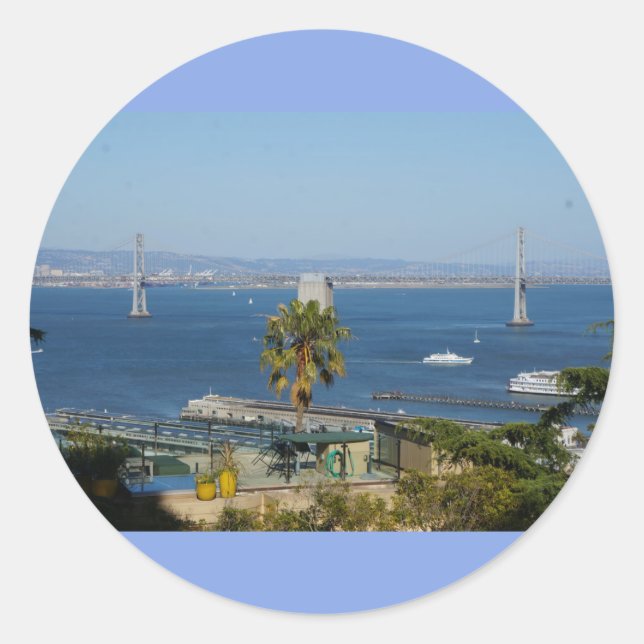 San Francisco Bay #2 Stickers (Vorderseite)