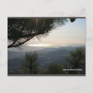 San Francisco Bay Area   Blue Beach Song™ Postkart Postkarte