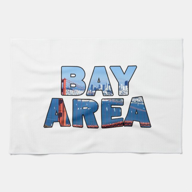 San Francisco Bay Area Küchentuch (Horizontal)