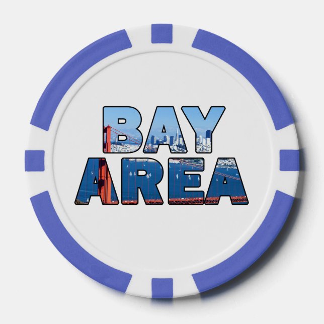 San Francisco Bay Area Pokerchips (Vorderseite)