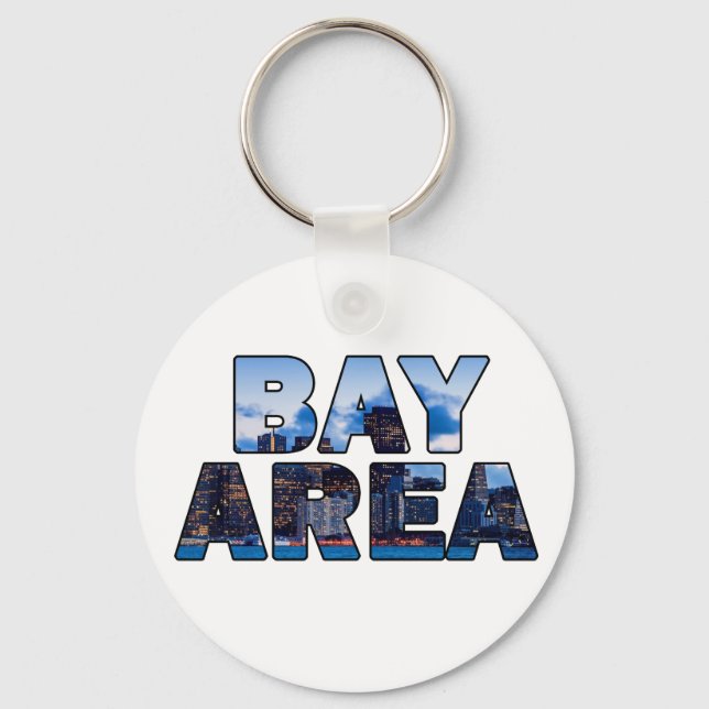 San Francisco Bay Area Schlüsselanhänger (Vorderseite)