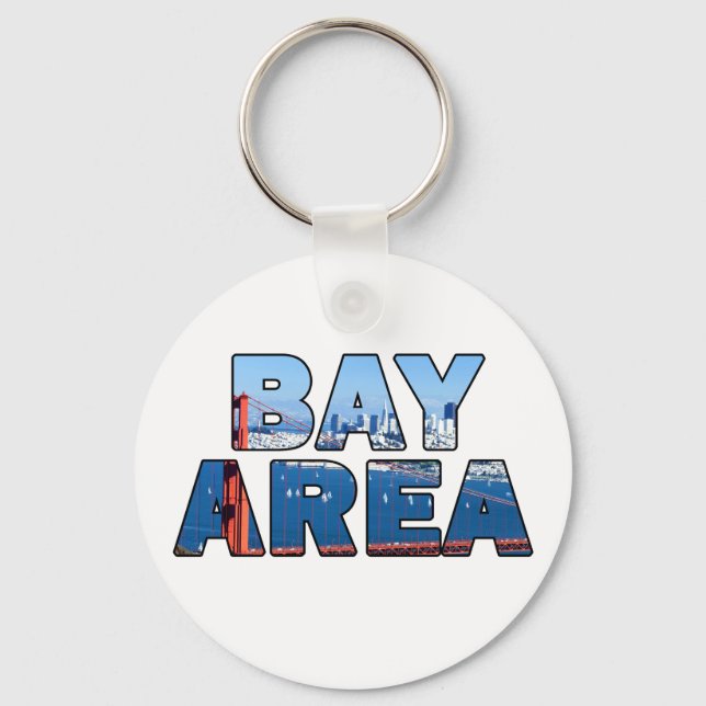 San Francisco Bay Area Schlüsselanhänger (Vorderseite)