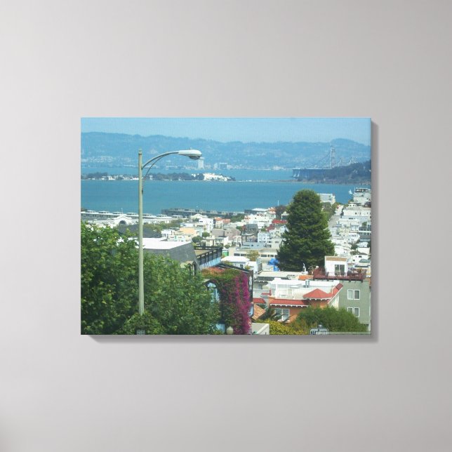 SAN FRANCISCO BAY, CA LEINWANDDRUCK (Vorderseite)