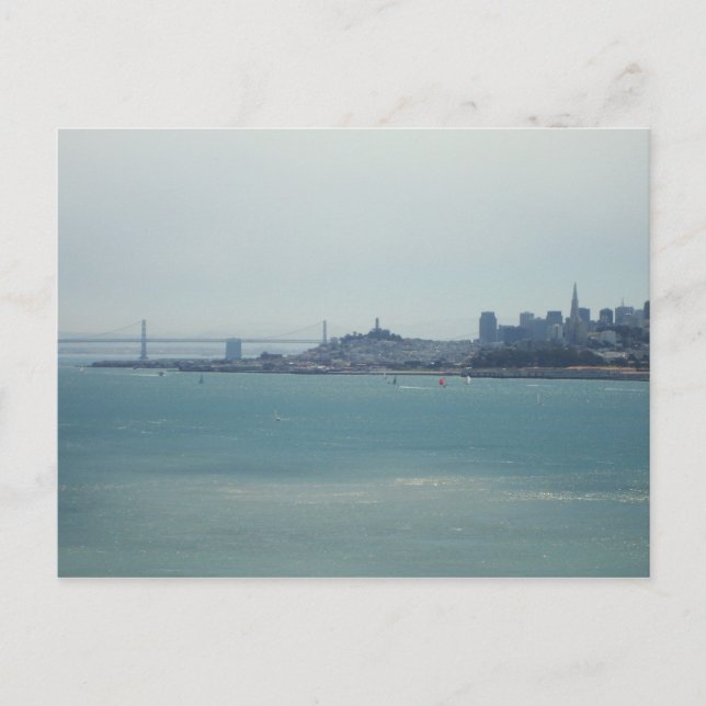 San Francisco Bay Postkarte (Vorderseite)