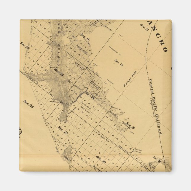 San Francisco Bay Salt Marsh Magnet (Vorne)