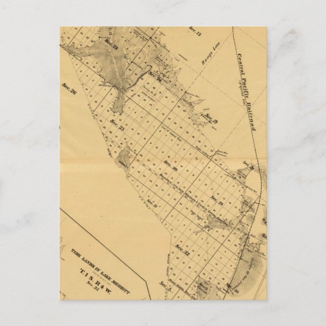 San Francisco Bay Salt Marsh Postkarte (Vorderseite)