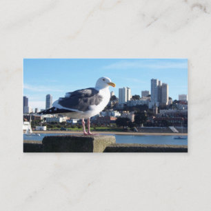 San Francisco Birds View Visitenkarte