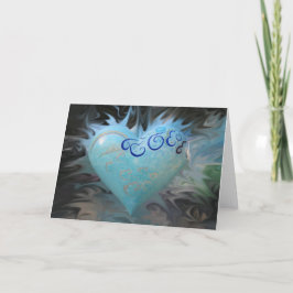 San Francisco Blue Heart - Karte