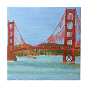 San Francisco Bridge Fliese