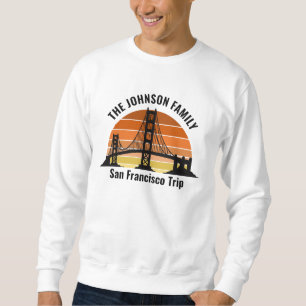San Francisco Bridge Sonnenuntergang individuell a Sweatshirt