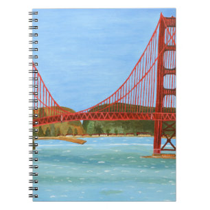 San Francisco Brücke Notizblock