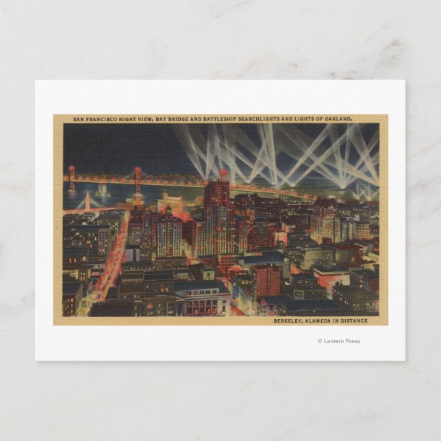 San Francisco, CA 3 Postkarte (Vorderseite)