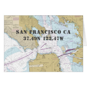 San Francisco CA Nautic Navigation Chart Boater