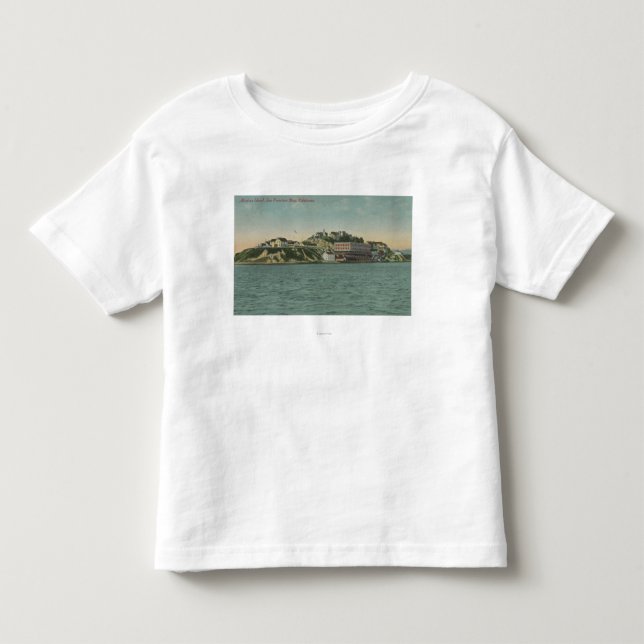 San Francisco, CAAlcatraz Insel Gefängnis-Ansicht Kleinkind T-shirt (Vorderseite)