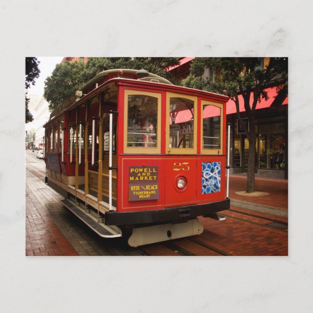 San Francisco Cable Car 2014 Kalender Postkarte (Vorderseite)