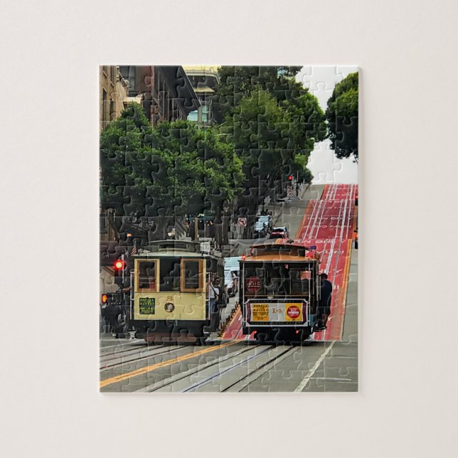 San Francisco Cable Car #2 Jigsaw Puzzle (Vertikal)