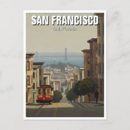 San Francisco Cable Car California Postkarte