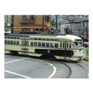 San Francisco Cable Car Fotodruck