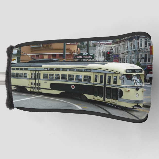 San Francisco Cable Car Golf Headcover (Vorderseite)