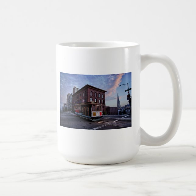 San Francisco Cable Car Kaffeetasse (Rechts)