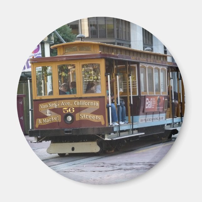 San Francisco Cable Car Magnet (Vorne)