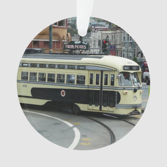 San Francisco Cable Car Ornament (Vorderseite)