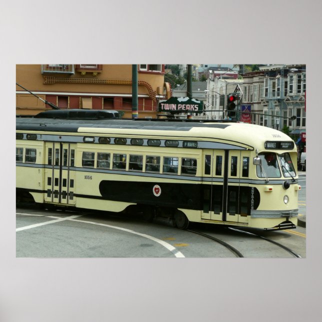 San Francisco Cable Car Poster (Vorne)