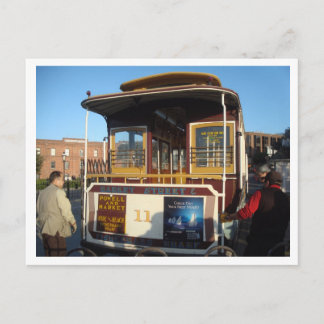 San Francisco Cable Car Postkarte
