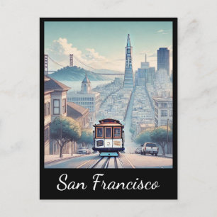 San Francisco Cable Car Postkarte