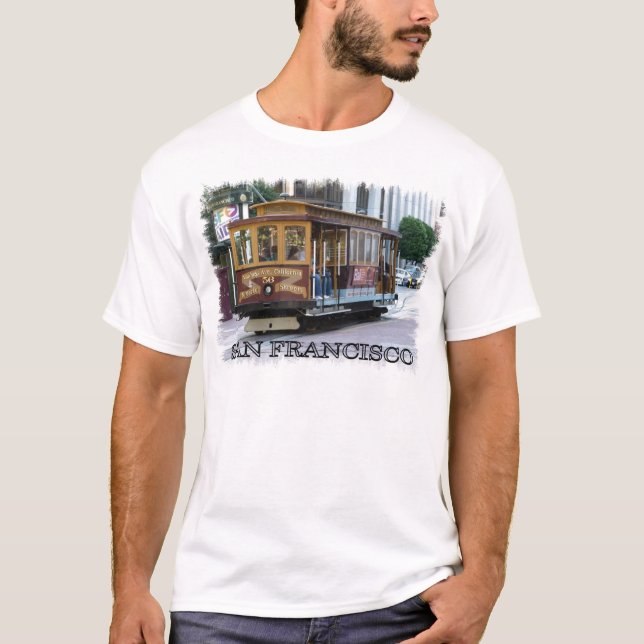 San Francisco Cable Car T-Shirt (Vorderseite)