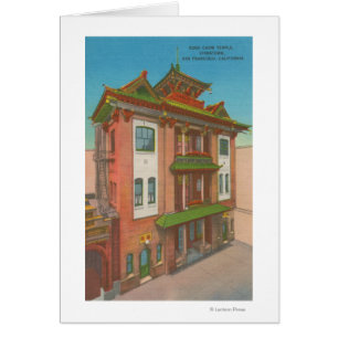 San Francisco, CAKong Chow Temple à Chinatown