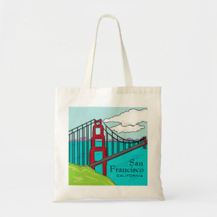 San Francisco Cali golden gate bridge Tasche