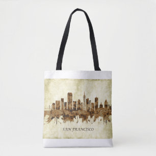 San Francisco California Cityscape Tasche