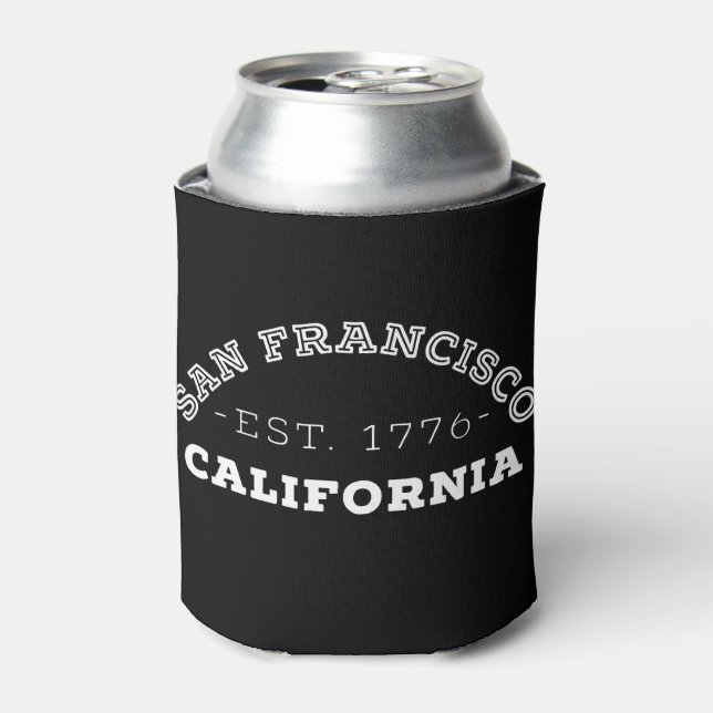 San Francisco California Dosenkühler (Kanne Vorderseite)