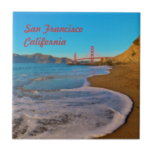 San Francisco California Golden Gate Bridge Fliese