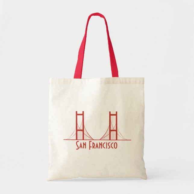 San Francisco California Golden Gate Bridge Tragetasche (Vorne)