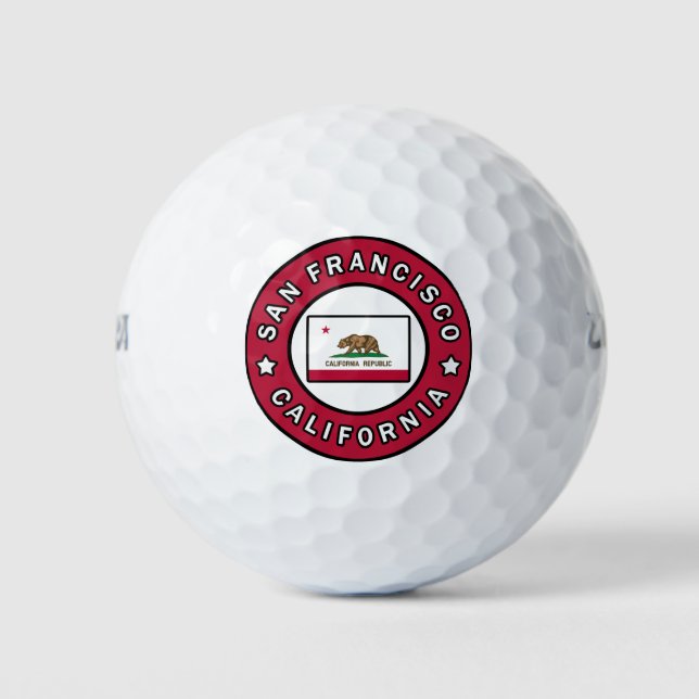 San Francisco California Golfball (Vorderseite)