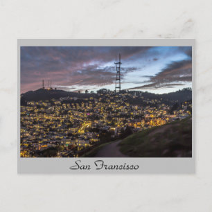 San Francisco California Postkarte