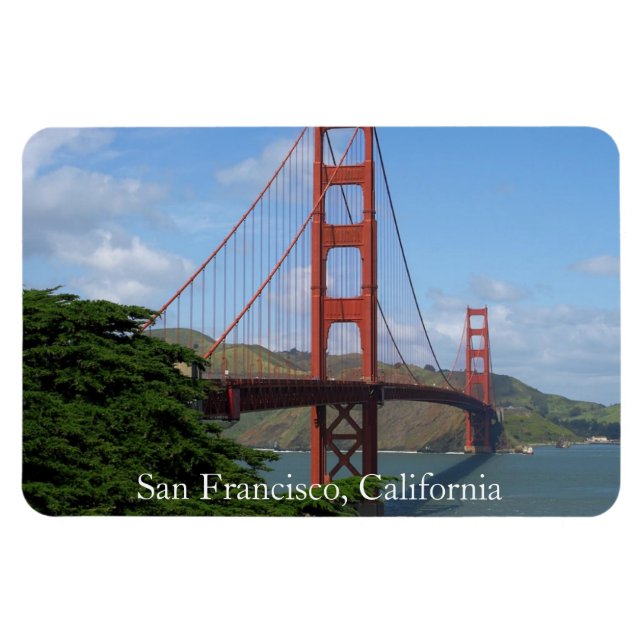 San Francisco California Premium Flexi Magnet (Horizontal)